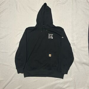 Carhartt Rain Defender Hoodie Black Size XL